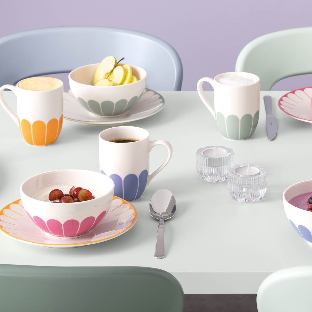 Villeroy & Boch Fleur soleil mugg 29 cl gul