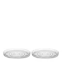 Ethno Coupe tallrik 22 cm 2-pack kristallglas