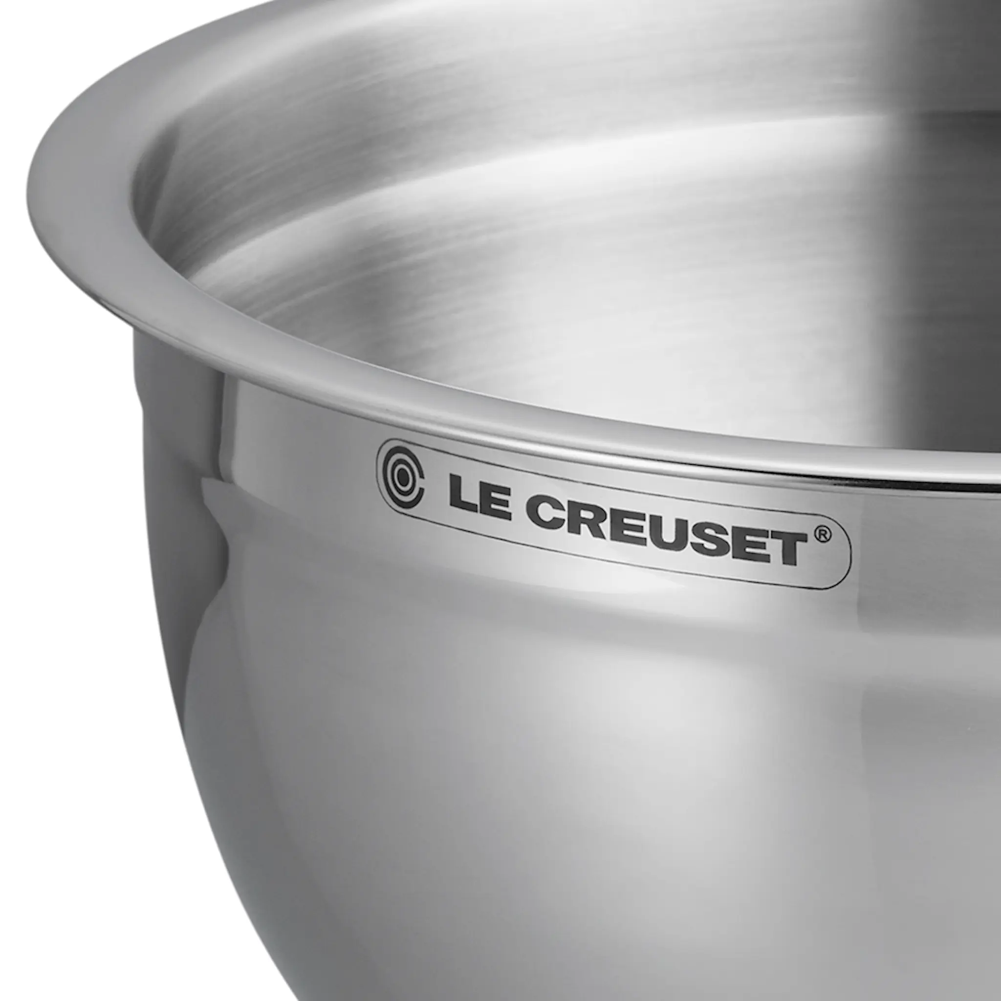Le Creuset Skål med glaslock 23 cm 2,8 L stål/grå