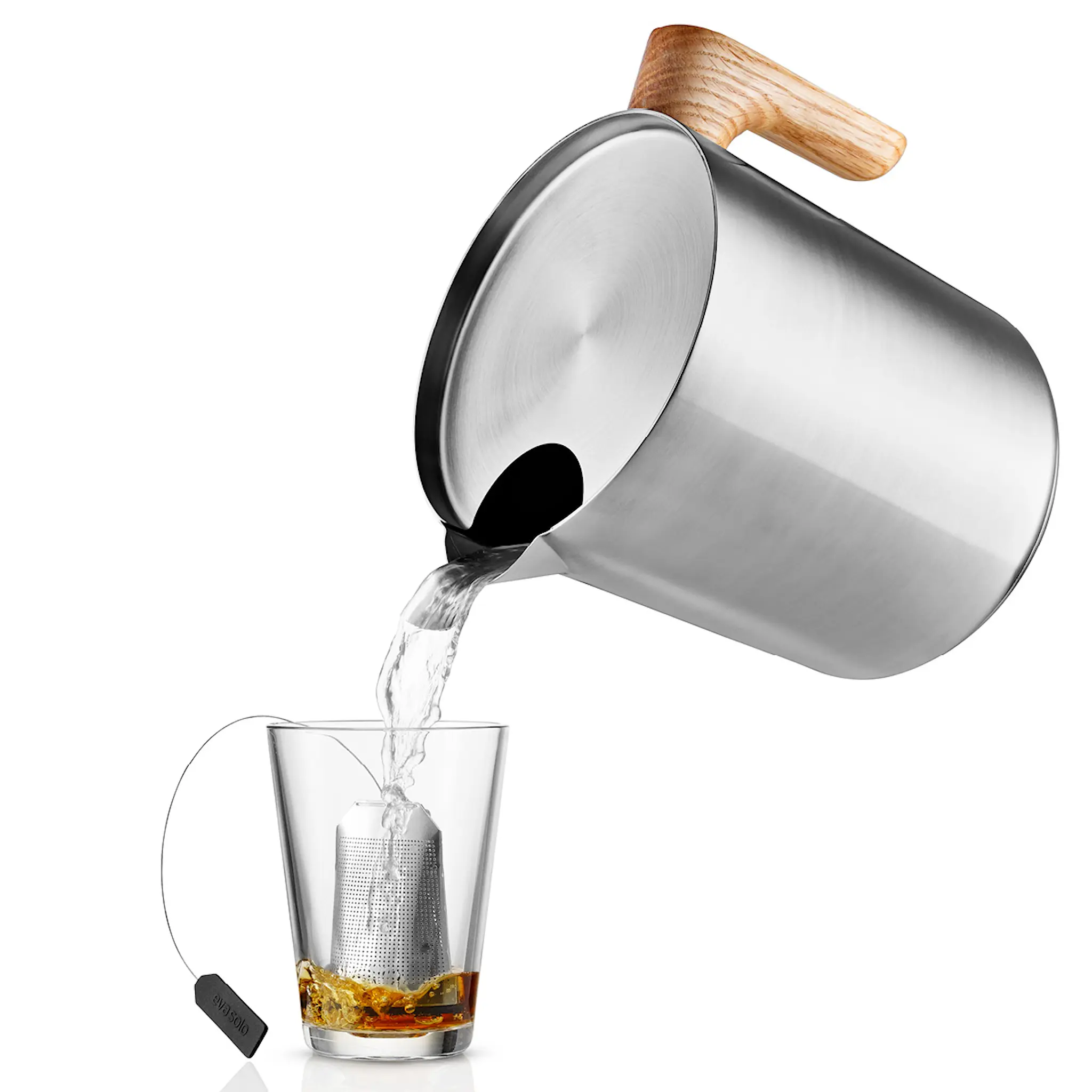Eva Solo Nordic Kitchen induktionskanna 1 L borstat stål