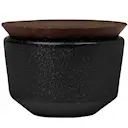 Rå Saltkar M/Lock 15 cl Svart