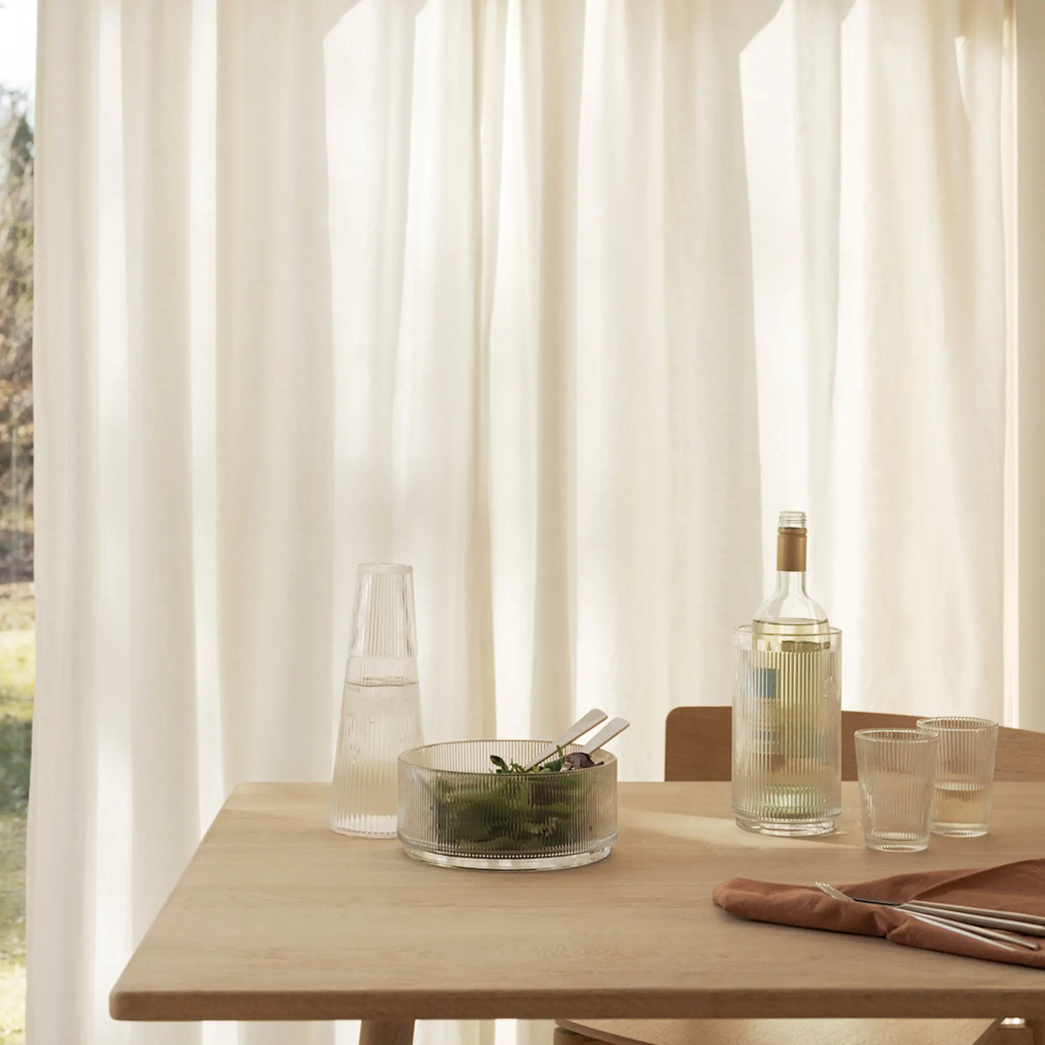 Stelton Pilastro Serveringsskål 21 cm Klar