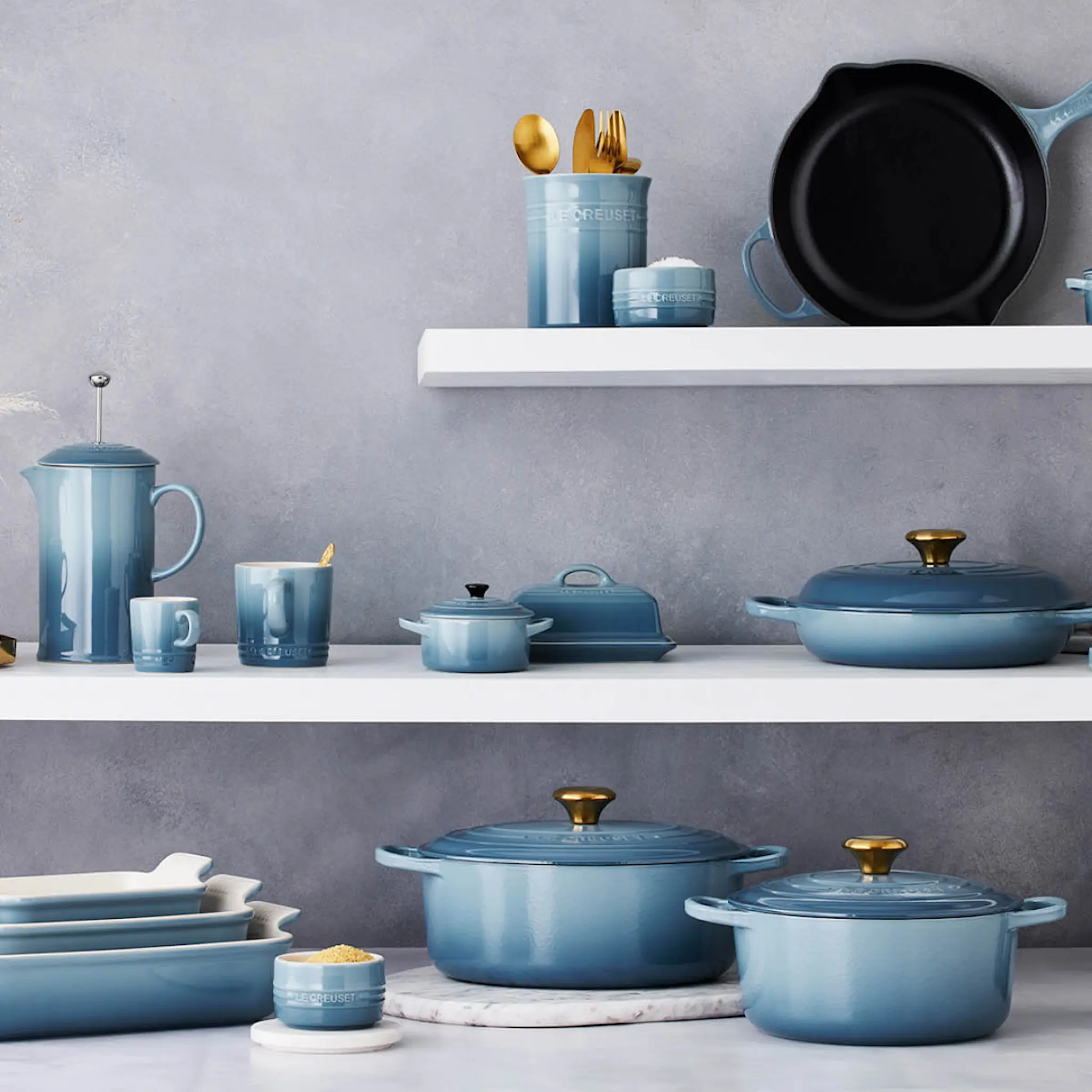 Le Creuset Säilytin 1,1 L Chambray