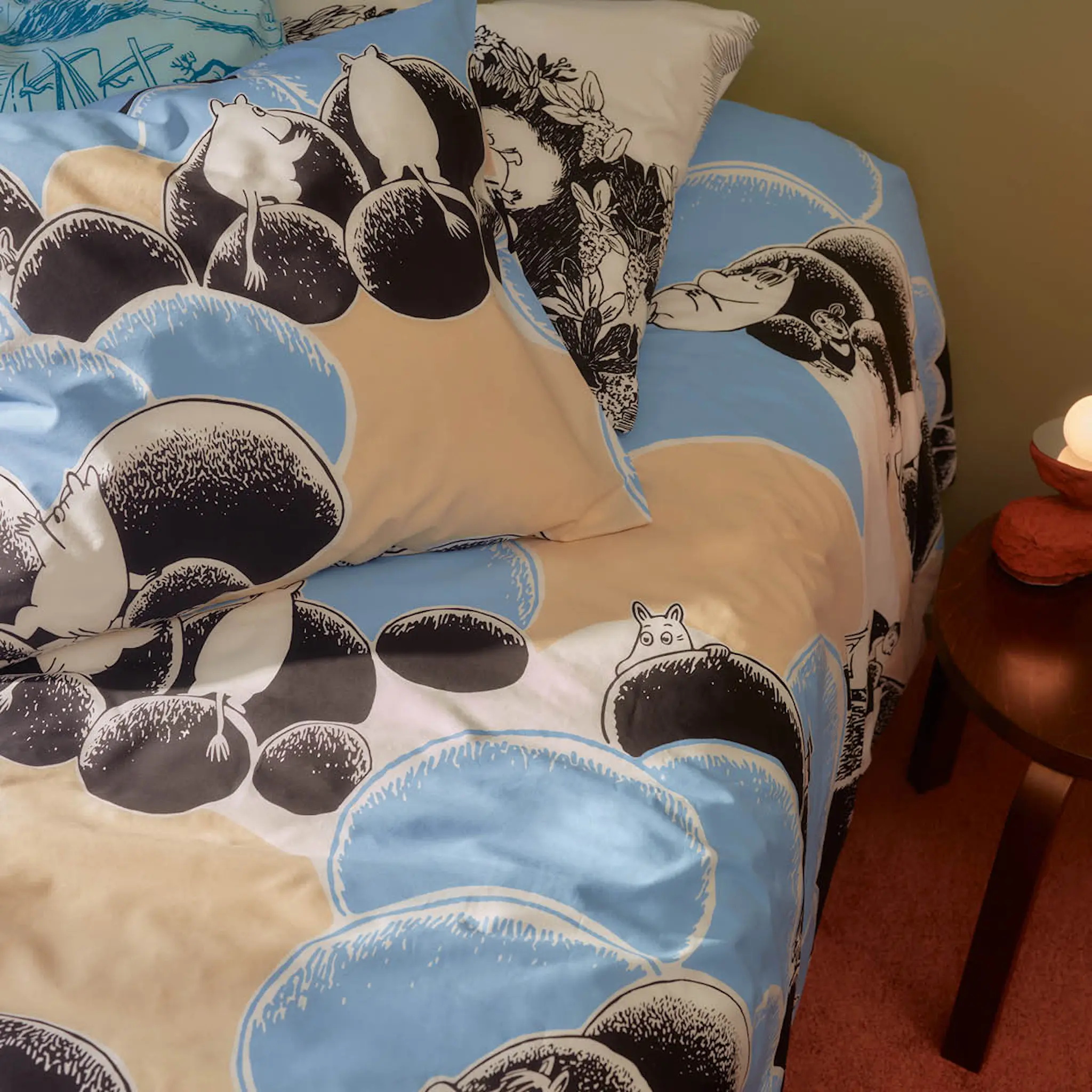 Moomin Arabia Muumi Pussilakanasetti 150x210 cm Pebbles