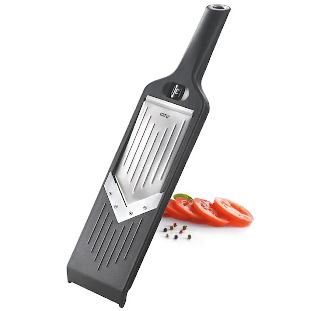 Grønnsaksskjærer 32,3 cm svart/stål