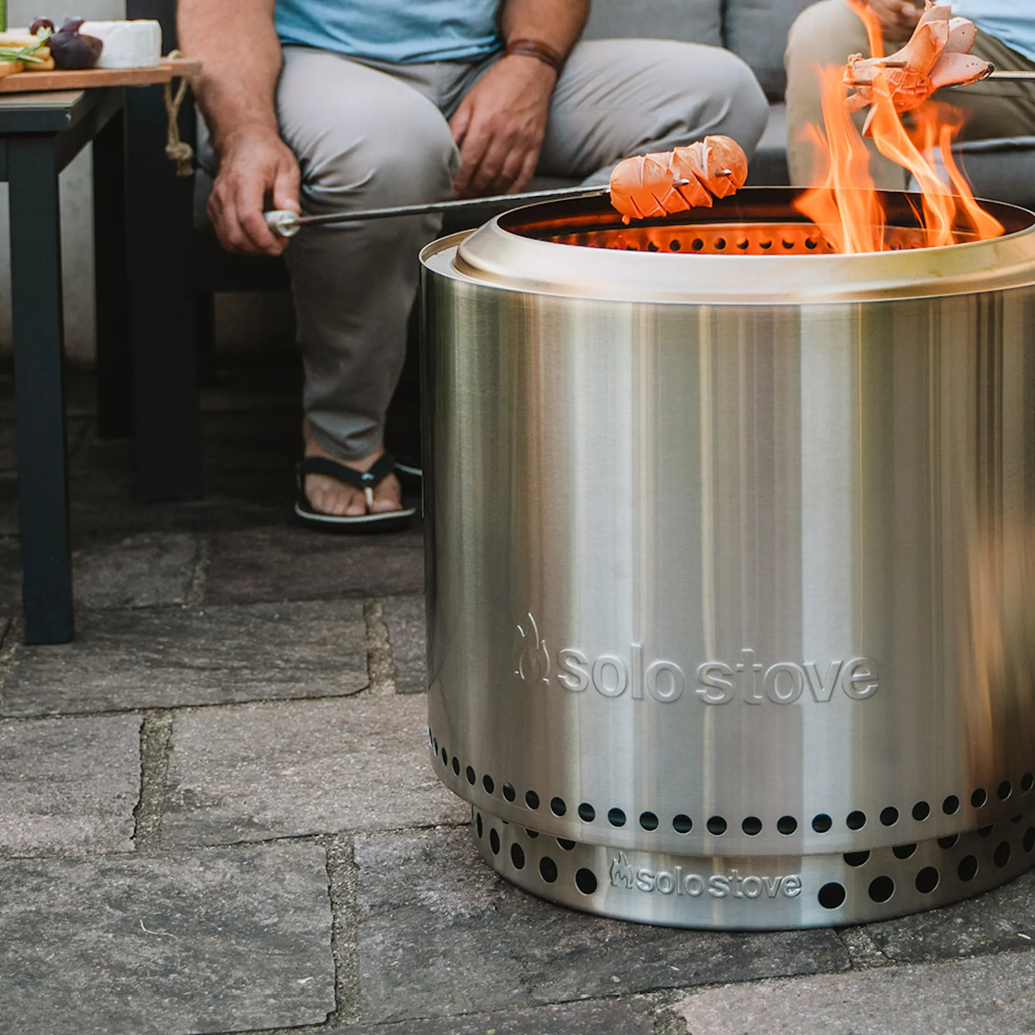 Solo Stove Bonfire + stand 2.0 Savuton tulisija 49,5x44,5 cm Hopea