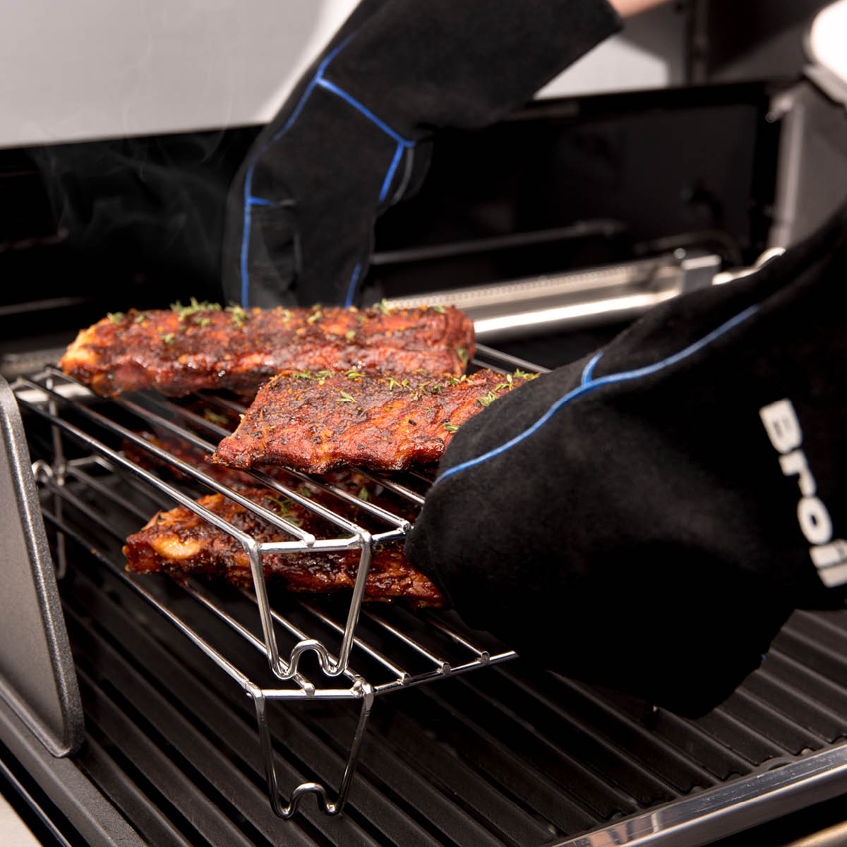 Broil King Värmehylla 23x32 cm 2-pack rostfritt stål