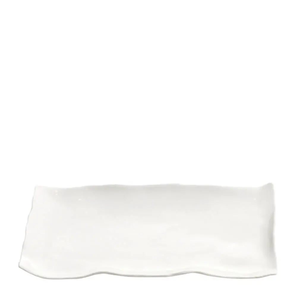 Perfect Imperfection tallerken 30x15x2 cm hvit chohokei