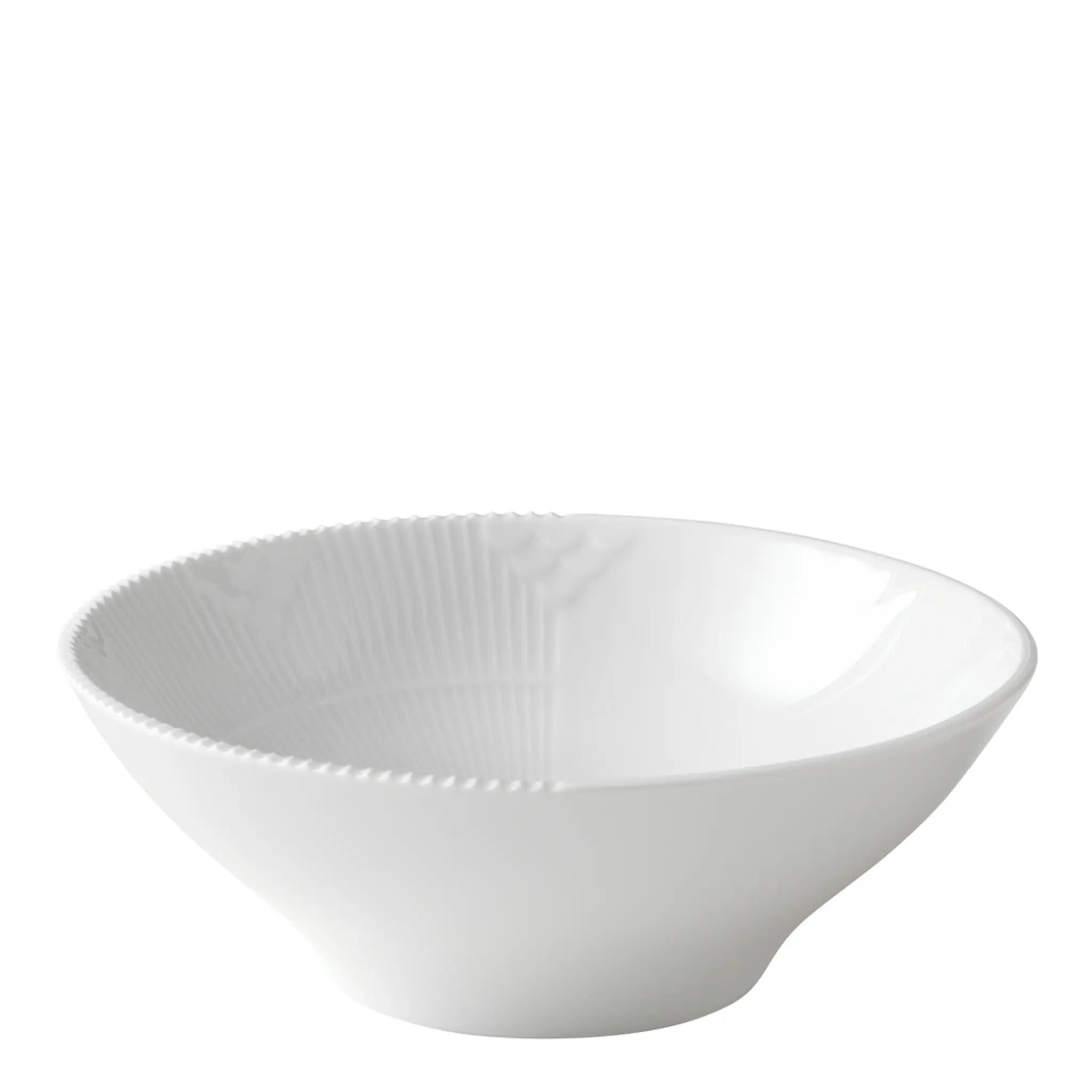 Royal Copenhagen White Elements Skål 18 cm 78 cl