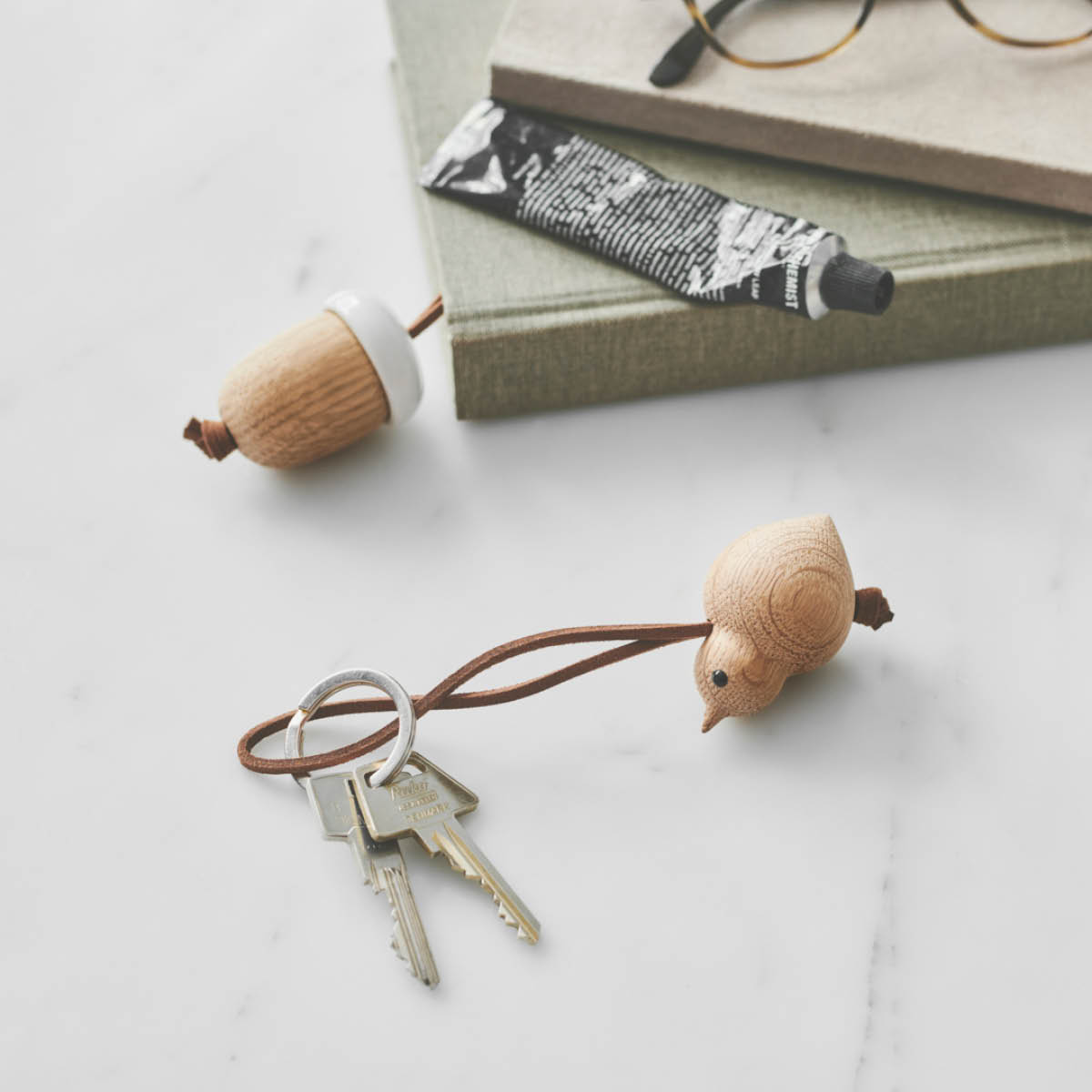 Rosendahl Nordic Tales Sparrow Ripustuskoriste 4,5 cm Tammi