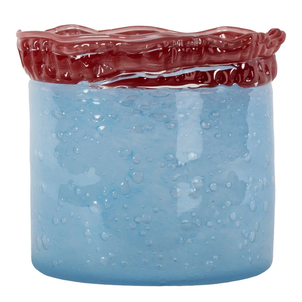 Lara Kynttilälyhty 15x15 cm Vaaleansininen