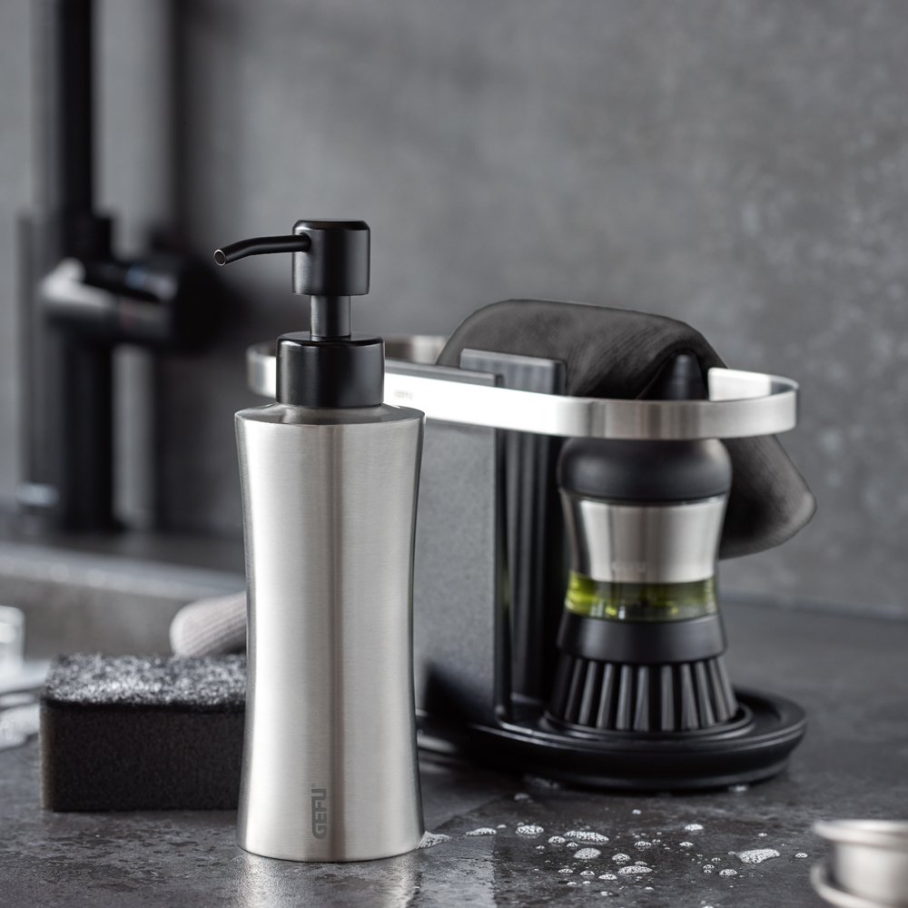 Gefu Diskmedelsdispenser 18,5 cm Rostfri