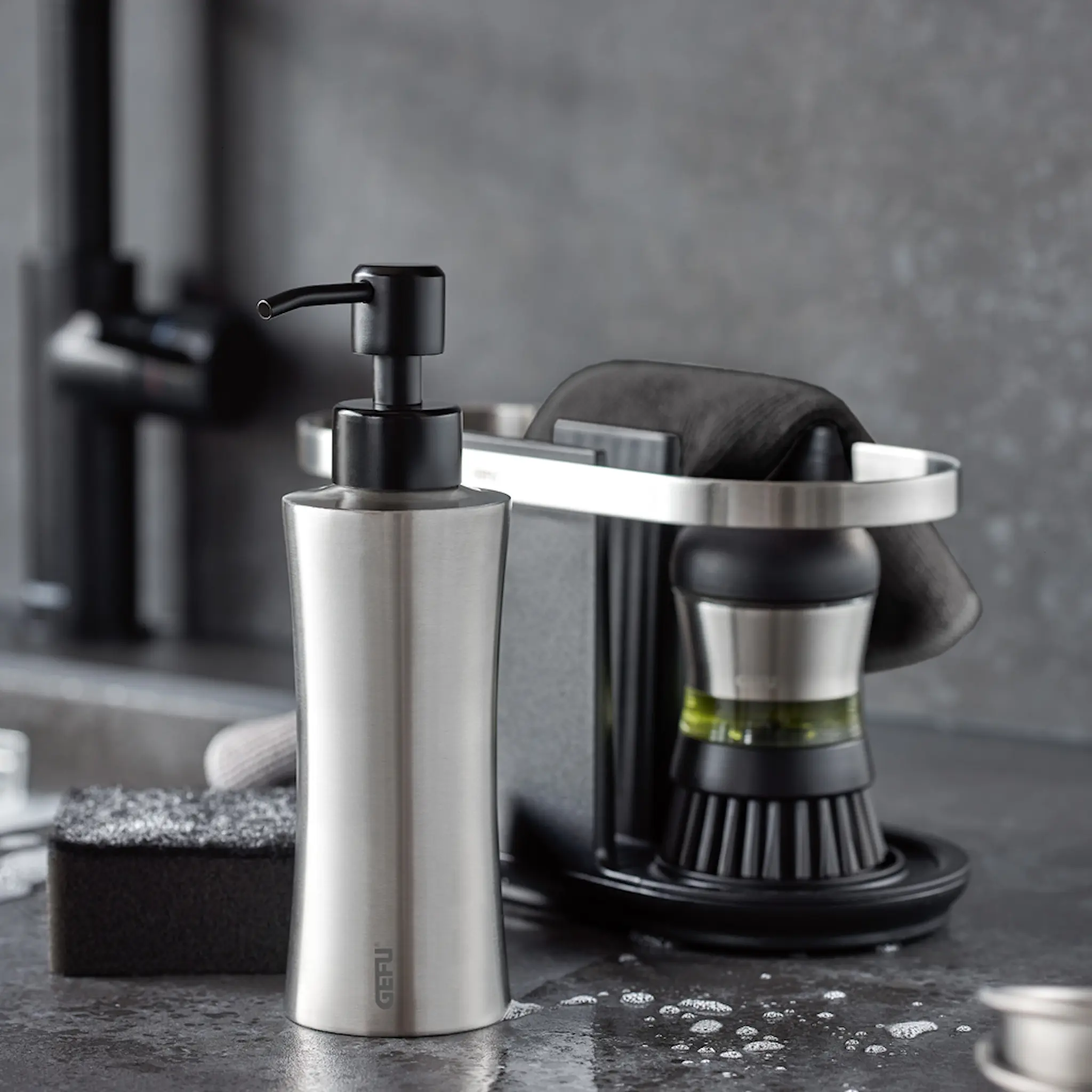 Gefu Tiskiainepumppu 18,5 cm Ruostumaton