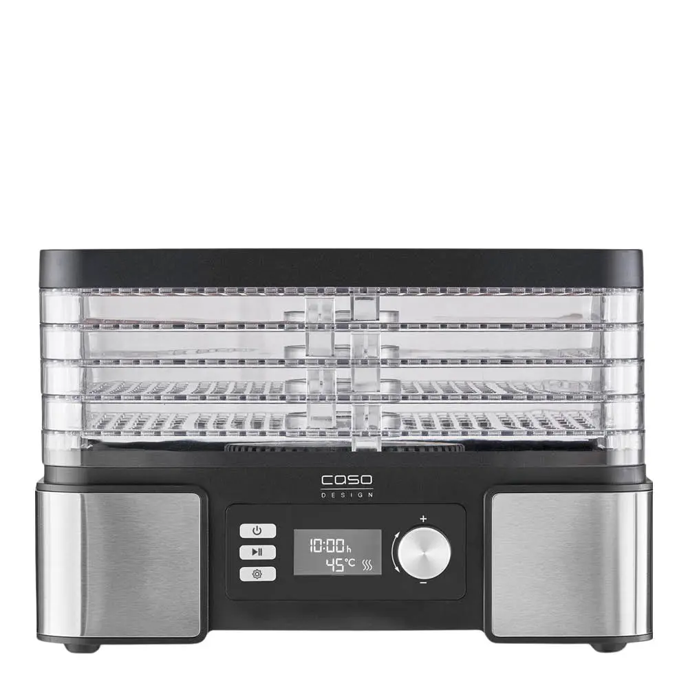 DH 450 Kuivuri 5 hyllyä Teräs/Musta