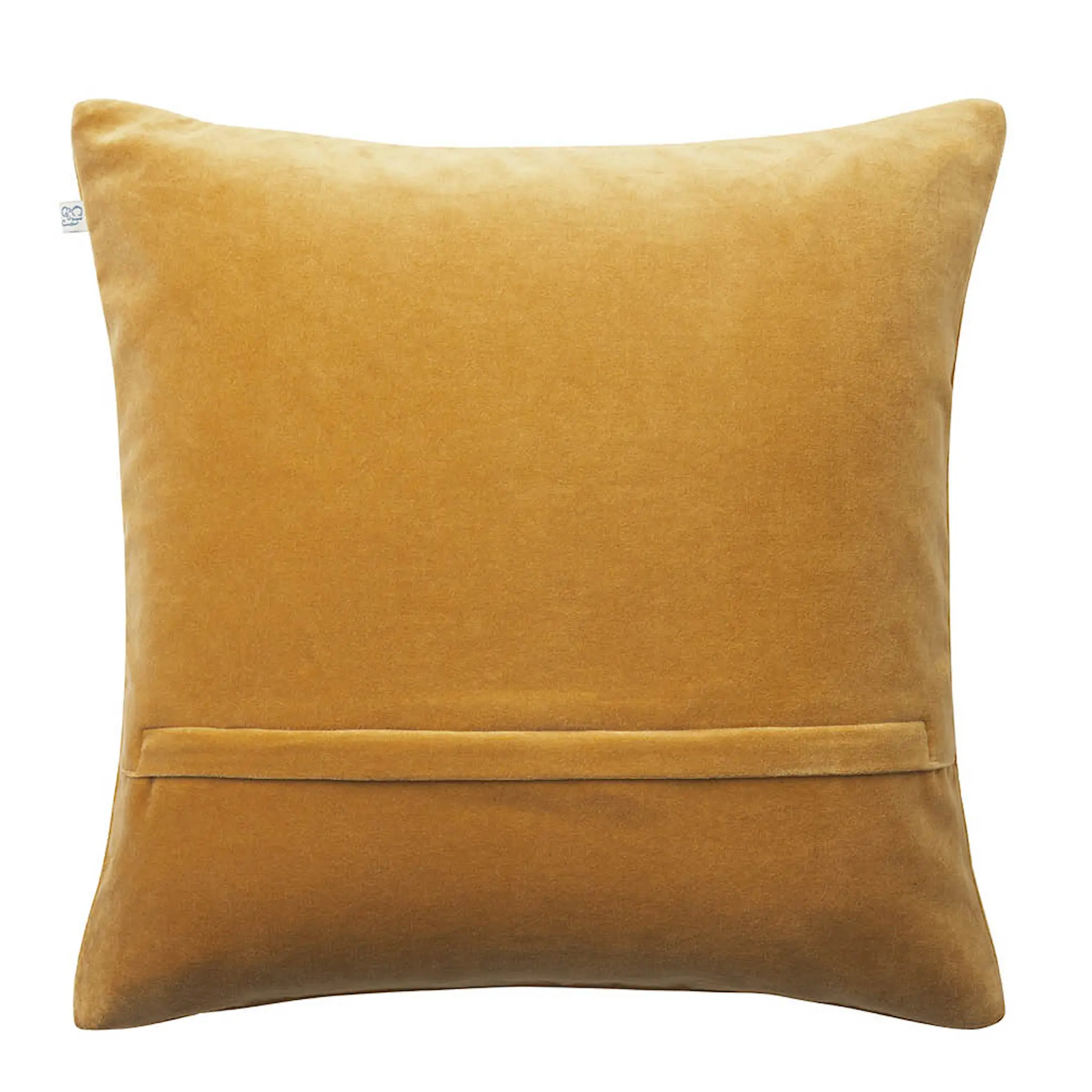 Chhatwal & Jonsson Roma putetrekk velur 50x50 cm Masala Yellow/Cognac