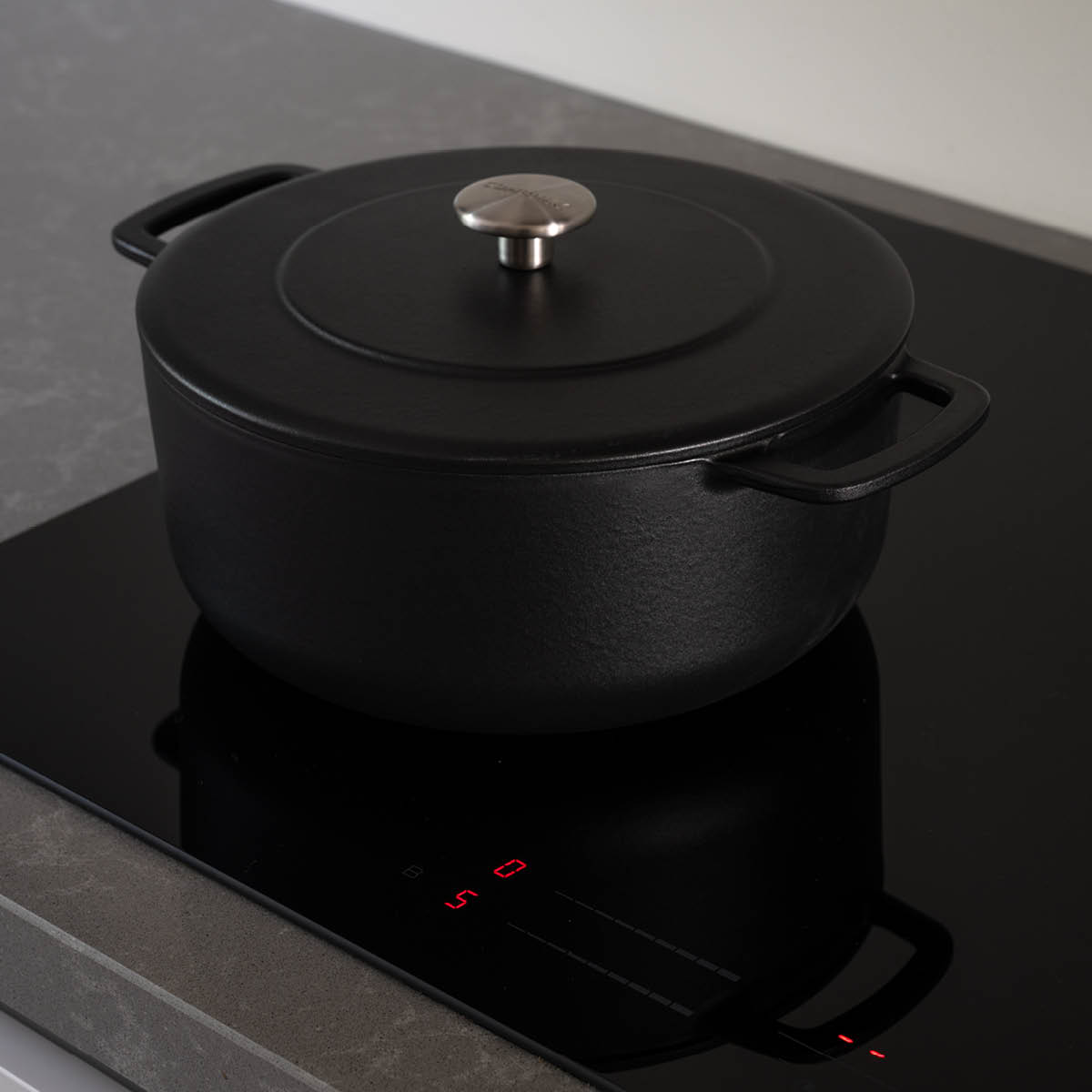 Combekk Gjutjärnsgryta 24 cm 3,8 L svart