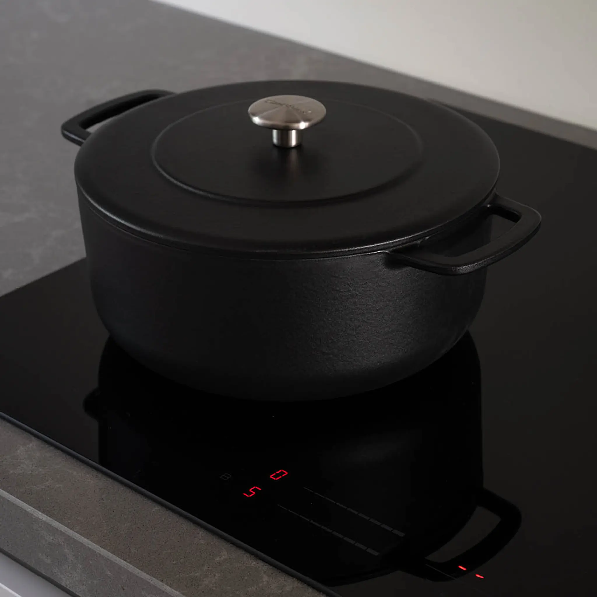 Combekk Gjutjärnsgryta 24 cm 3,8 L svart