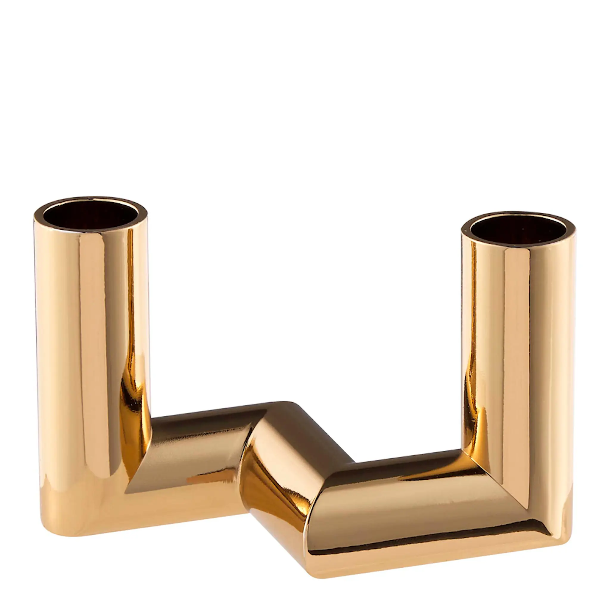 Uyuni Lighting Matrix Ljusstake 2-armad 7,5 cm Guld