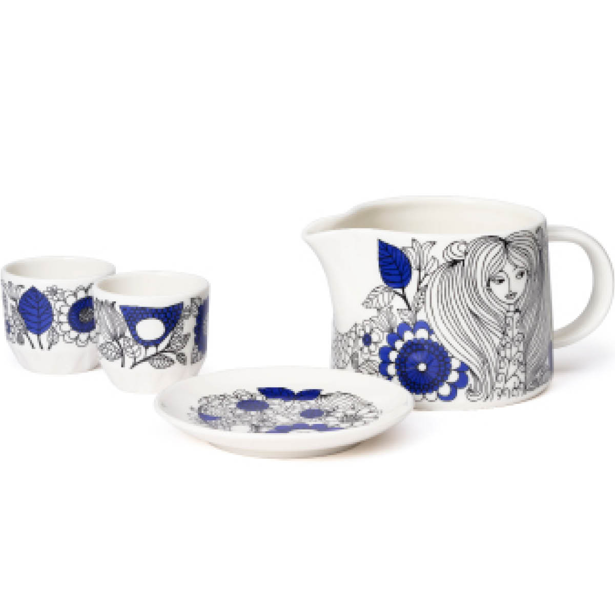 Arabia Pastoraali mugge 0,35L blå