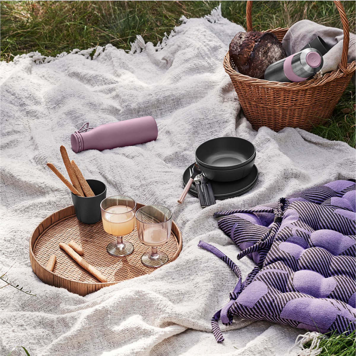 Rosendahl Grand Cru Outdoor Termosflaska 65 cl Lavendel