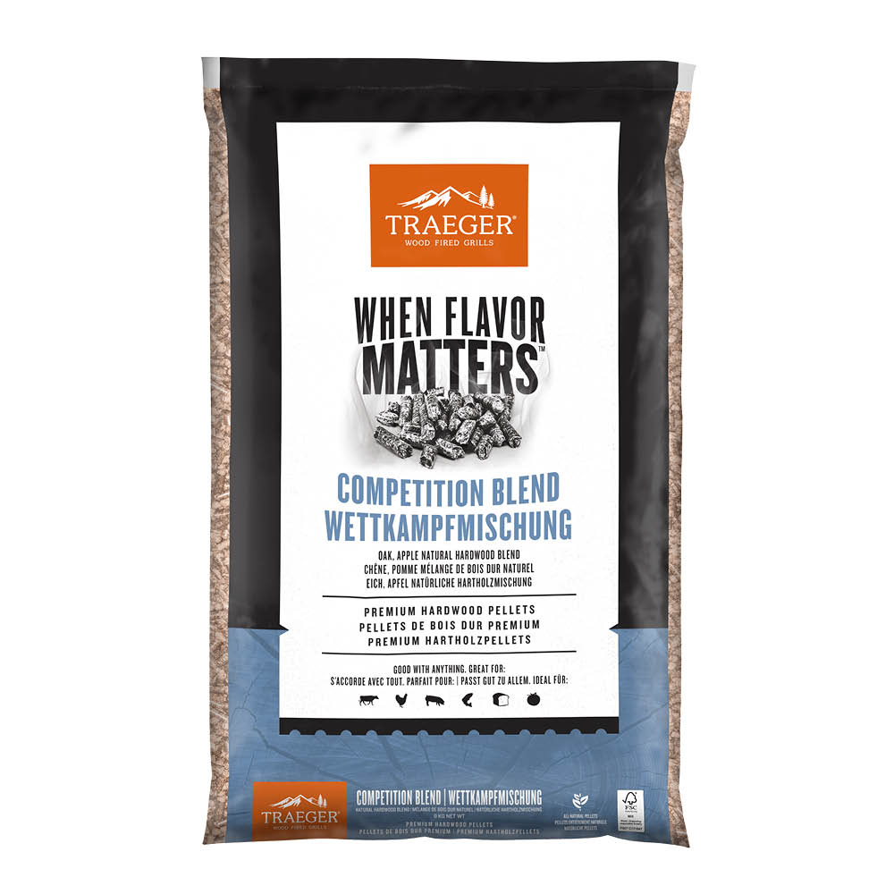 Traeger Competition Blend puupelletit 9 kg FSC