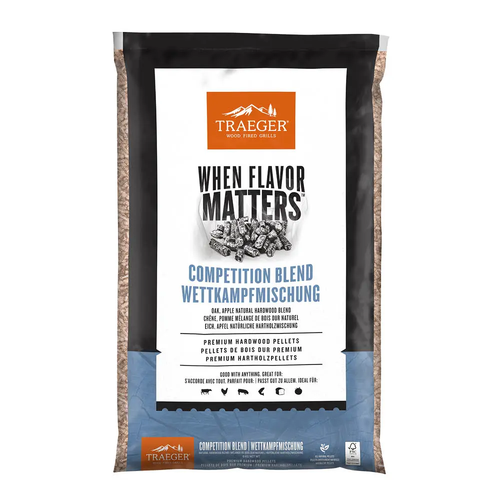 Competition Blend puupelletit 9 kg FSC