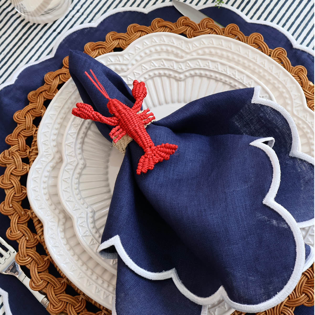 Von Norten Servettring 11 cm Hummer