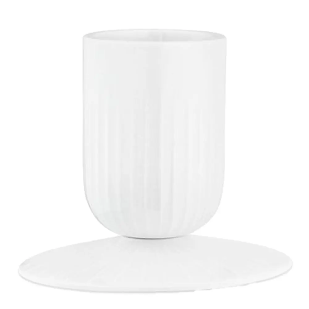 Hammershøi Pöytäkynttilänjalka 9,5 cm Valkoinen