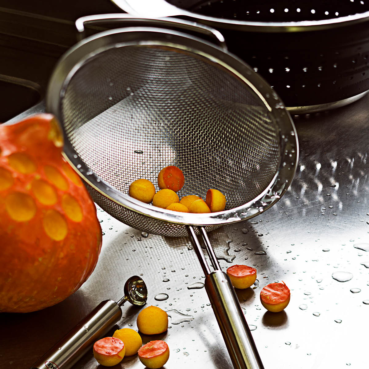 Rösle Sil grovmaskig Stål 20 cm