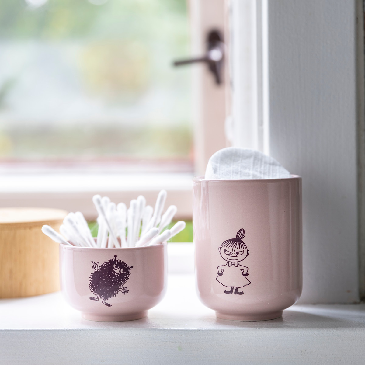 Dsignhouse x Moomin Muumi Kulho kannella 7x5 cm Vaaleanpunainen