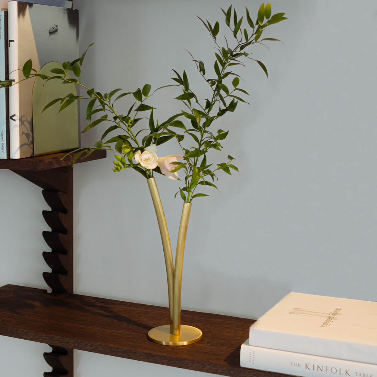 Klong Skott vase 2-delt liten messing