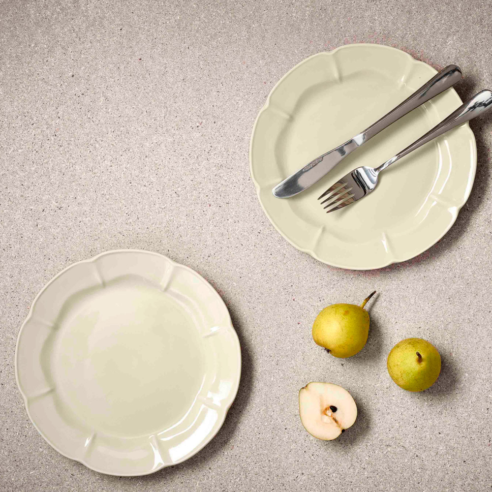 Aida Søholm Solvej asjett 22 cm Creamy Sand