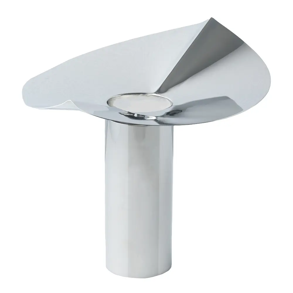 Löv Maljakko /Kynttilänjalka 24,5x22,5 cm Teräs