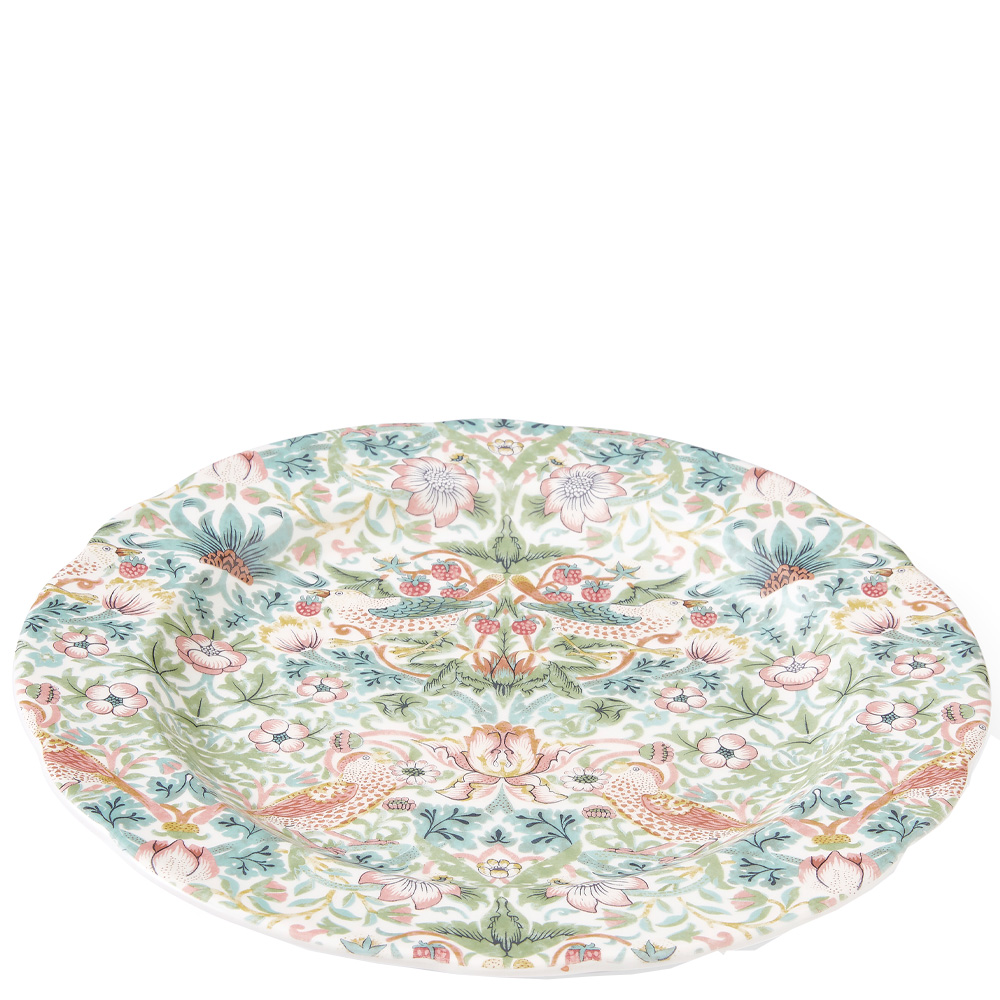 Spode Morris & Co serveringsfat 30 cm Strawberry Thief multi