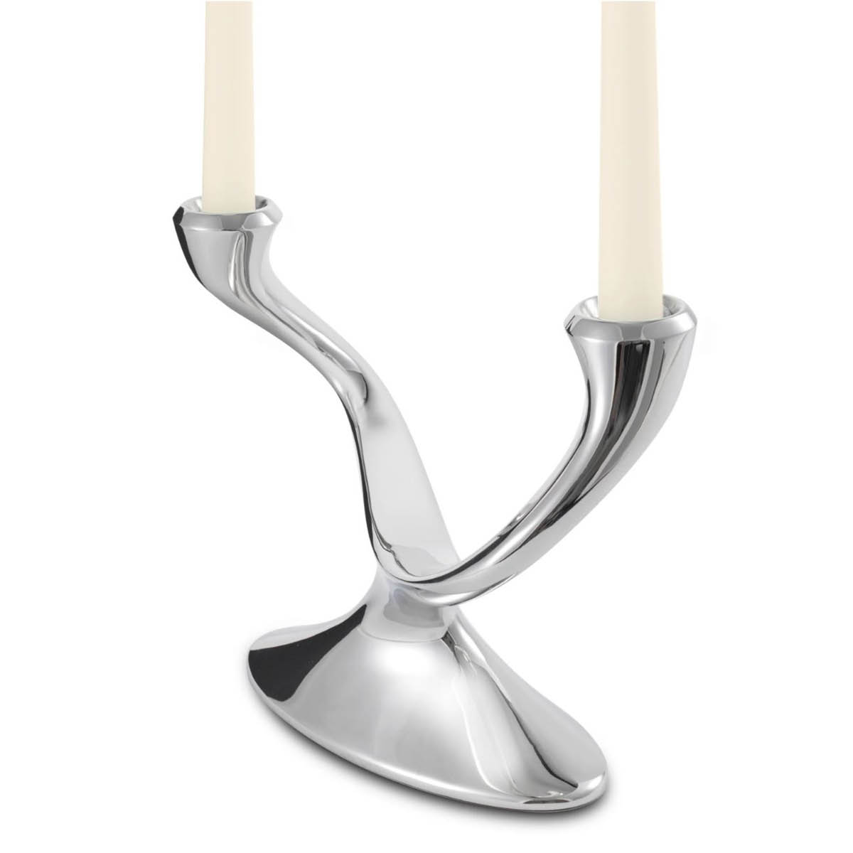Robert Welch Windrush Kynttilänjalka 18x26 cm Hopea