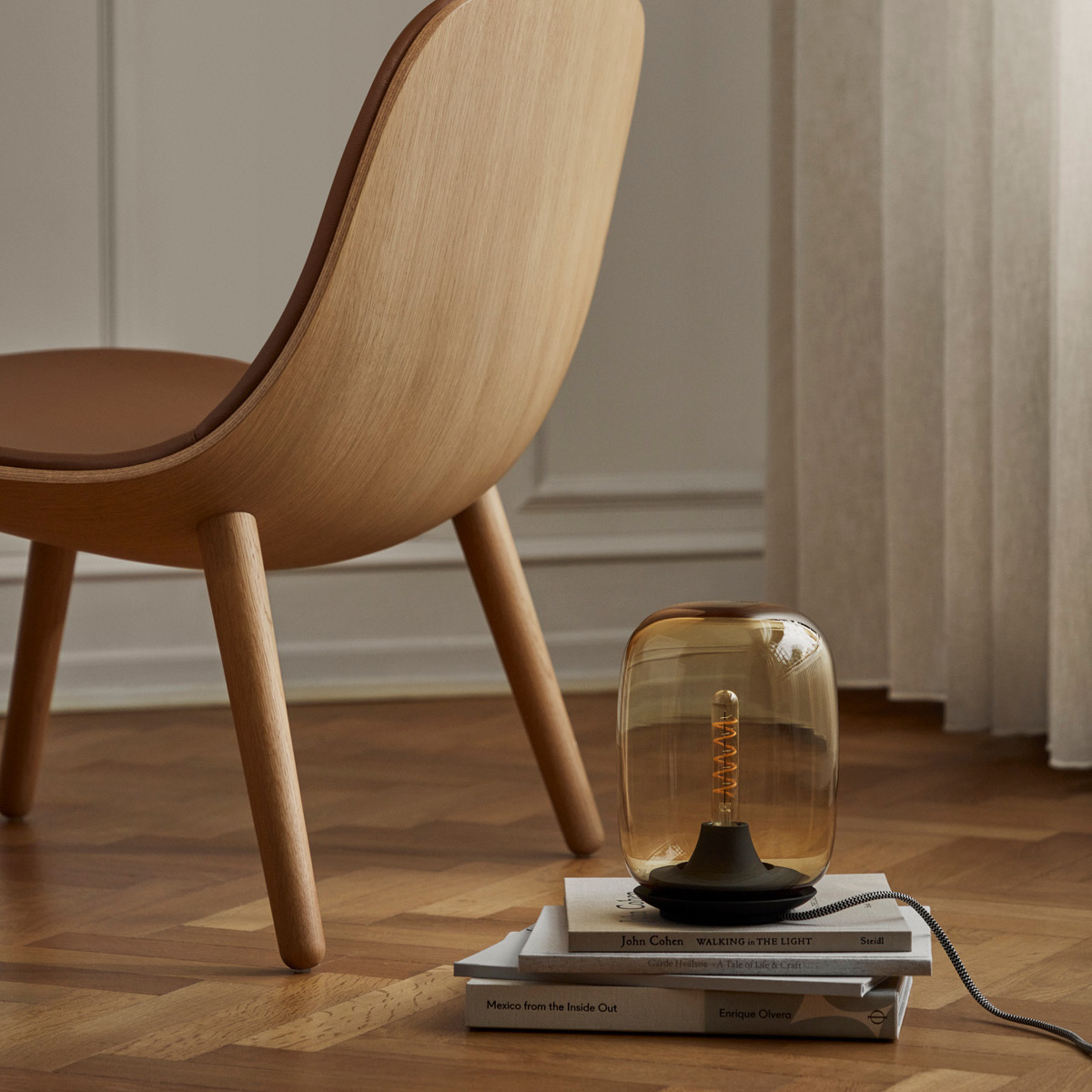 Eva Solo Acorn lampe 16x21,5 cm amber