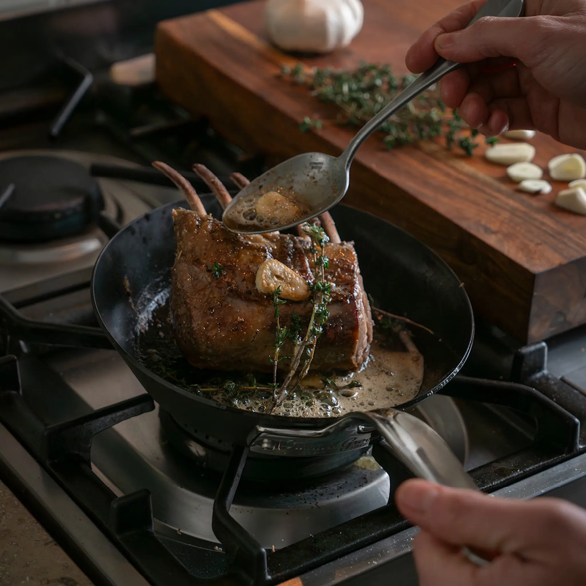 Samuel Groves Carbon Steel stekepanne i karbonstål 20 cm hover