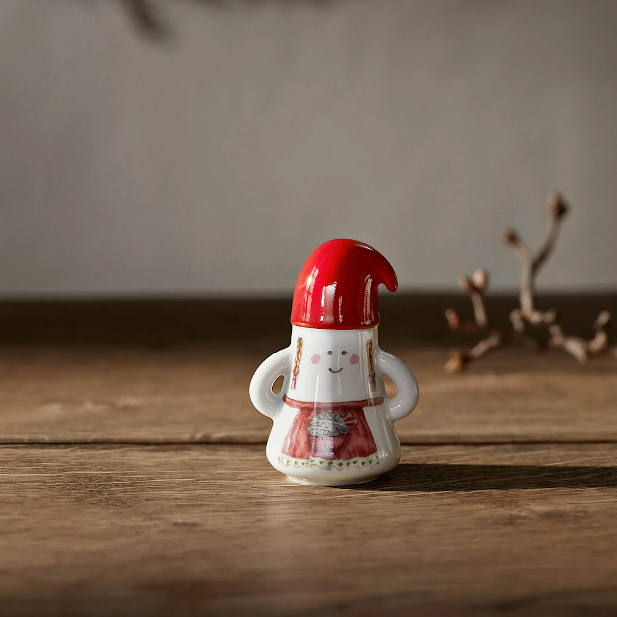 Kähler Hammershøi Christmas figur tomtemor 8,5 cm