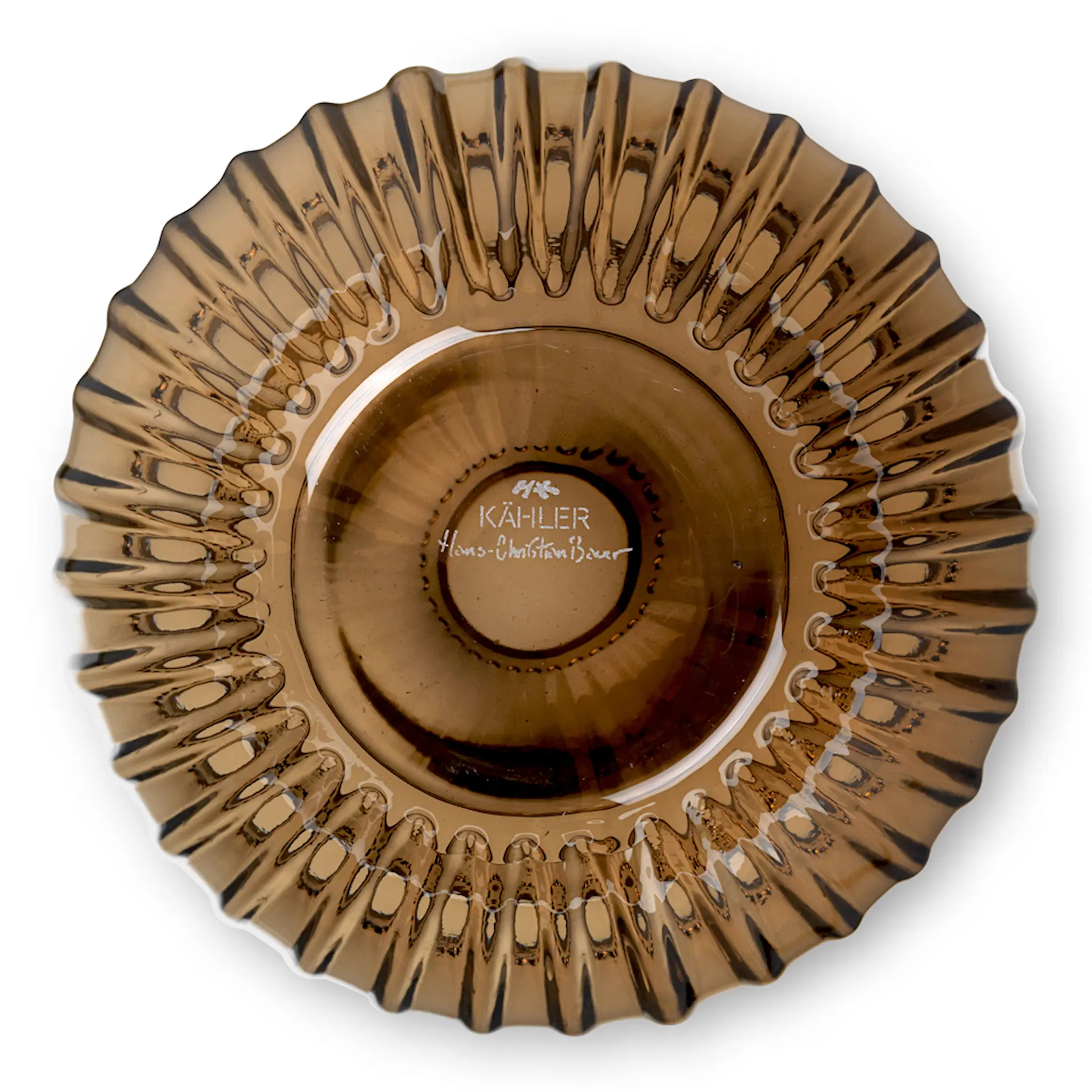 Kähler Hammershøi Maljakko 15 cm Ruskea