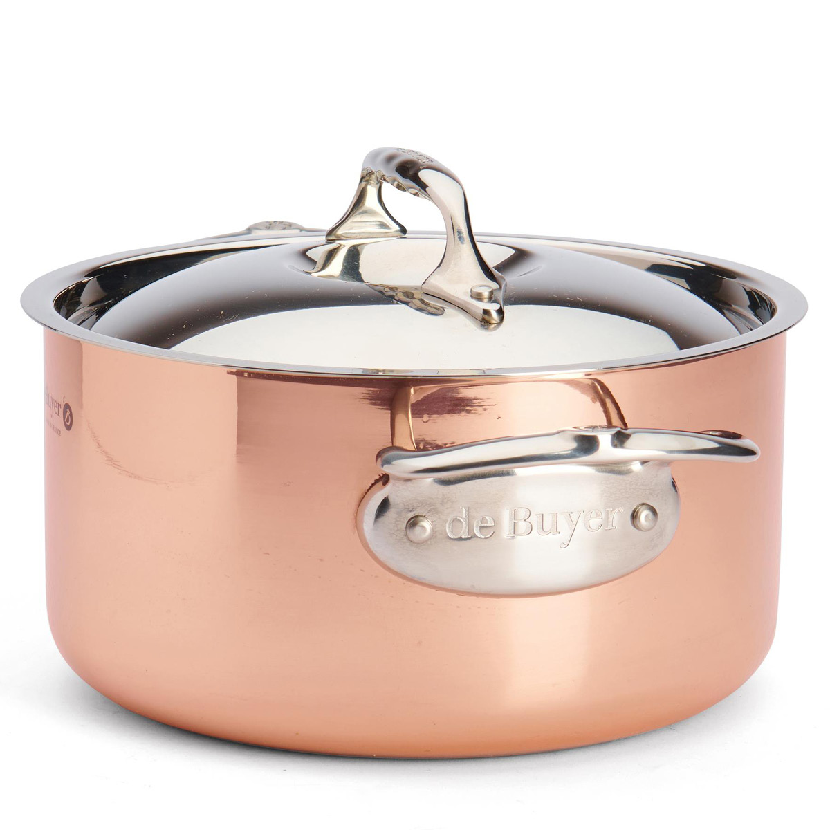 de Buyer Prima Matera Kattila 3 L 20 cm Kupari/Valurauta