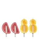 Tropisk glassform 4-pack melon/ananas