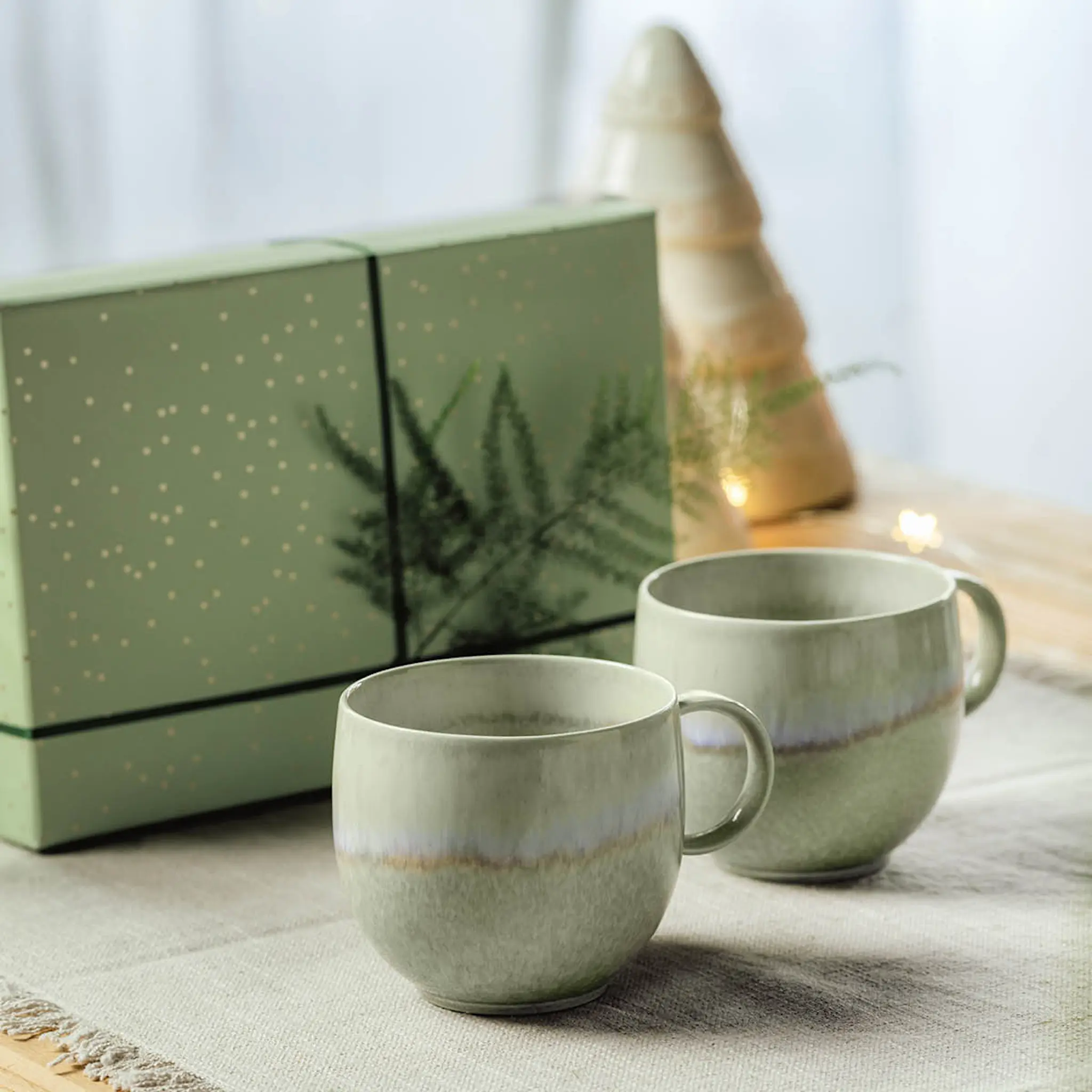 Villeroy & Boch Perlemor Alga mugg 29 cl grön