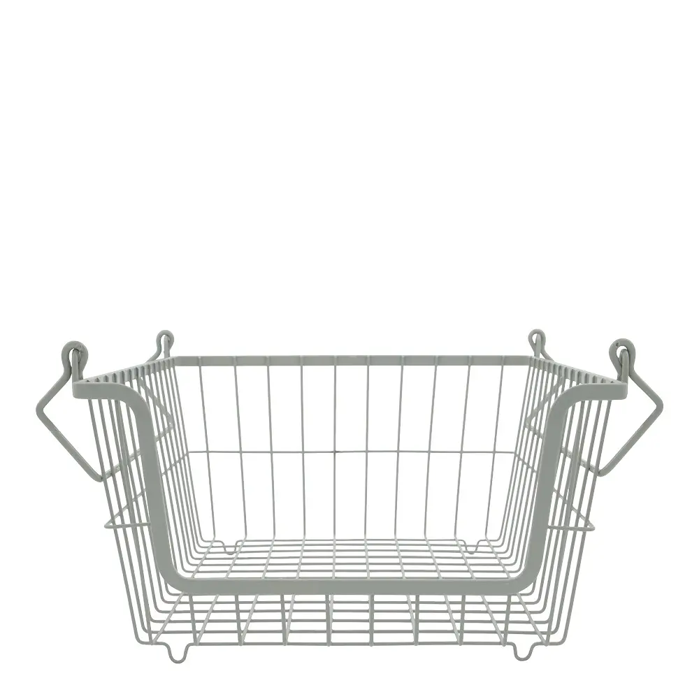 Kurv NVNico 27x35x15 cm grå