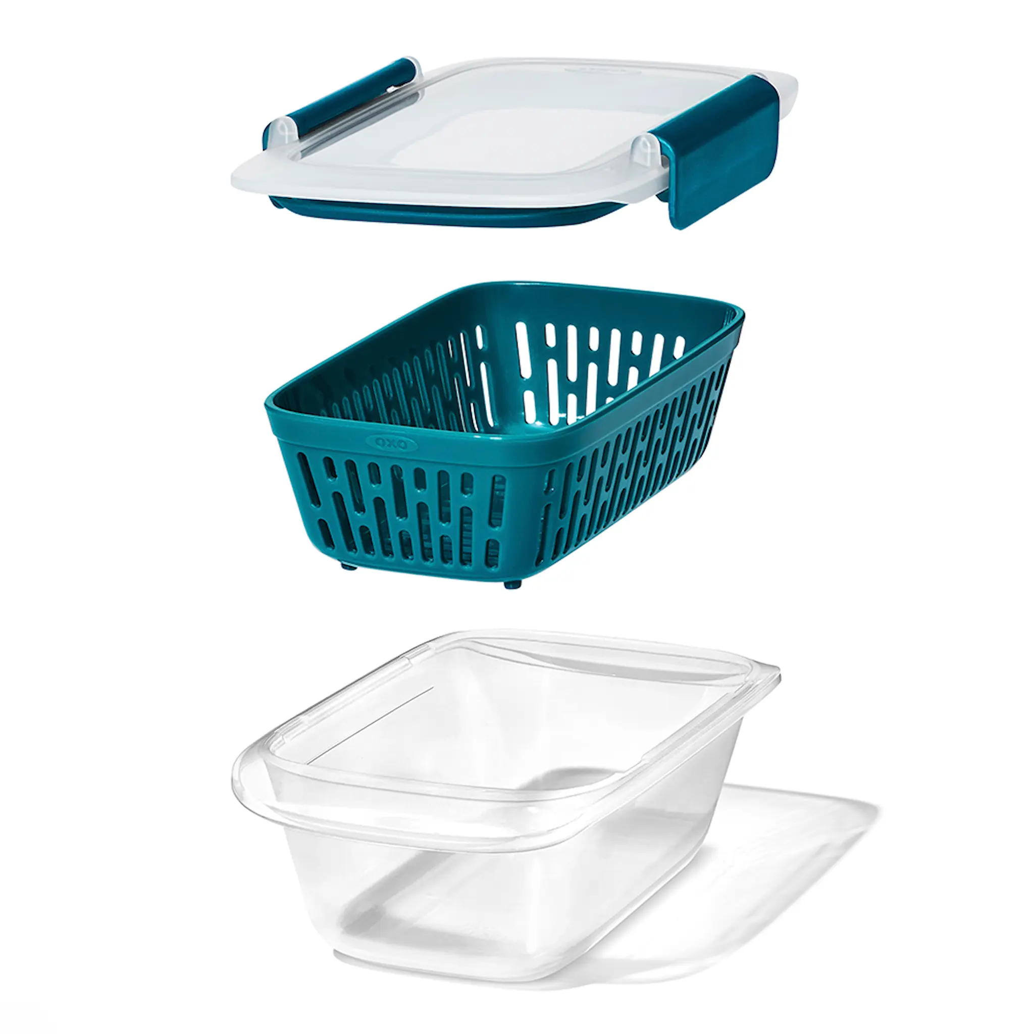 Oxo Prep & Go Säilytysrasia siivilällä 450 ml