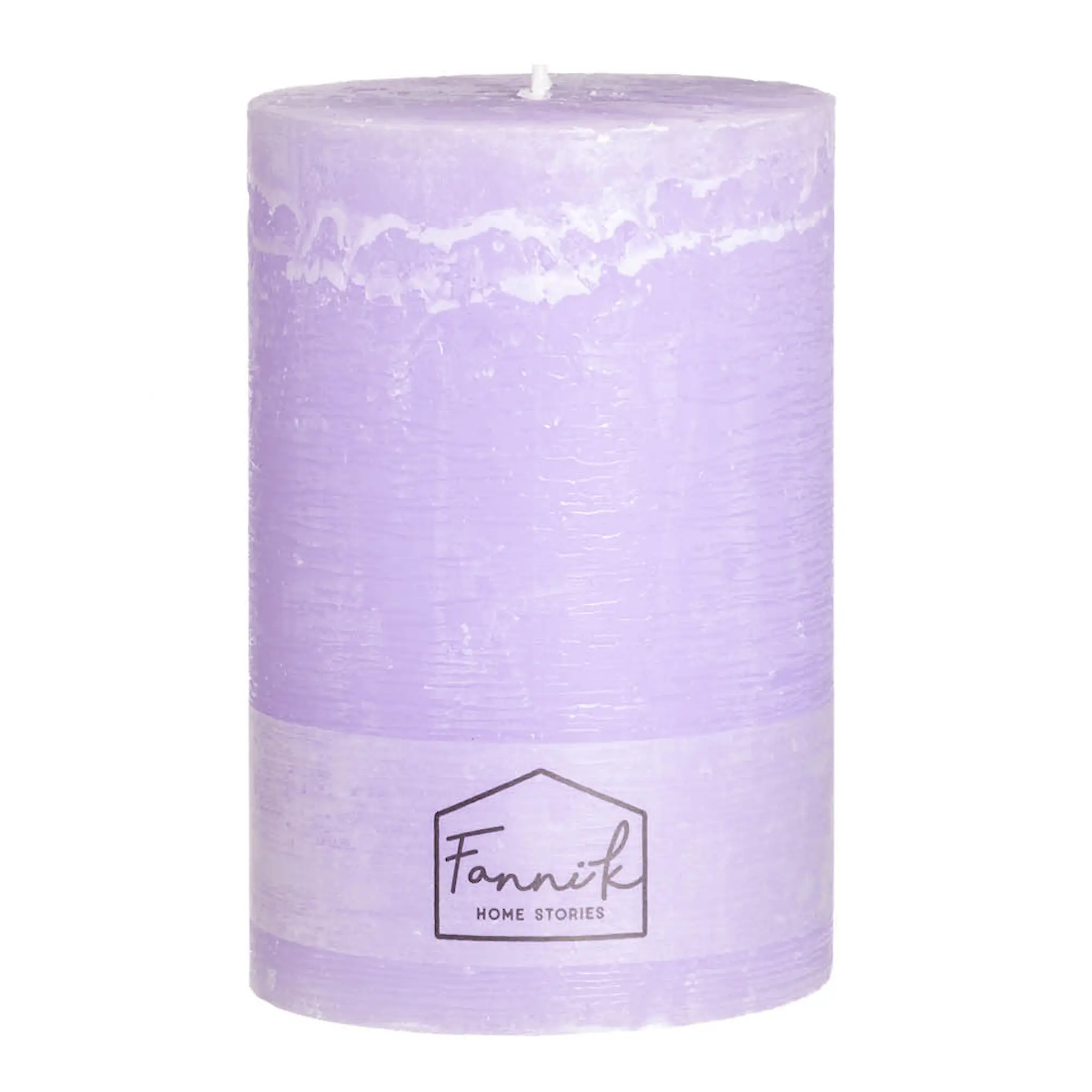 Fanni K Rustik blokklys 15 cm lavendel