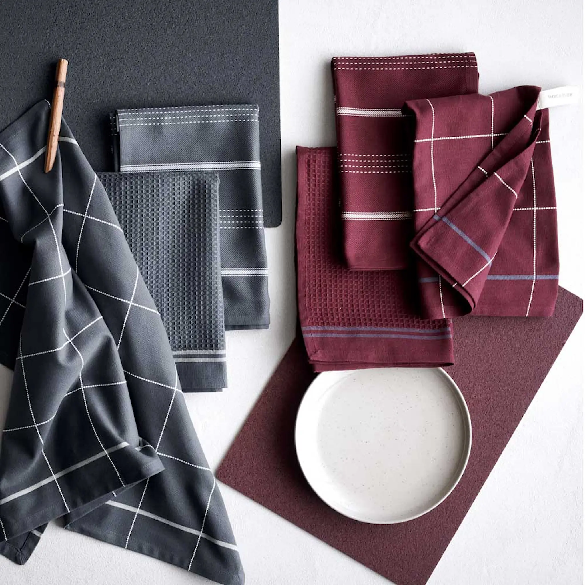 Rosendahl Gamma Kökshandduk 50x70 cm Bordeaux