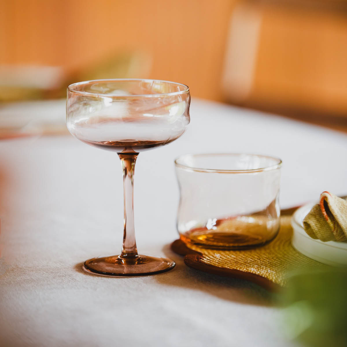 Paveau Swirl Coupe-cocktail glass 26 cl 2 stk Glow