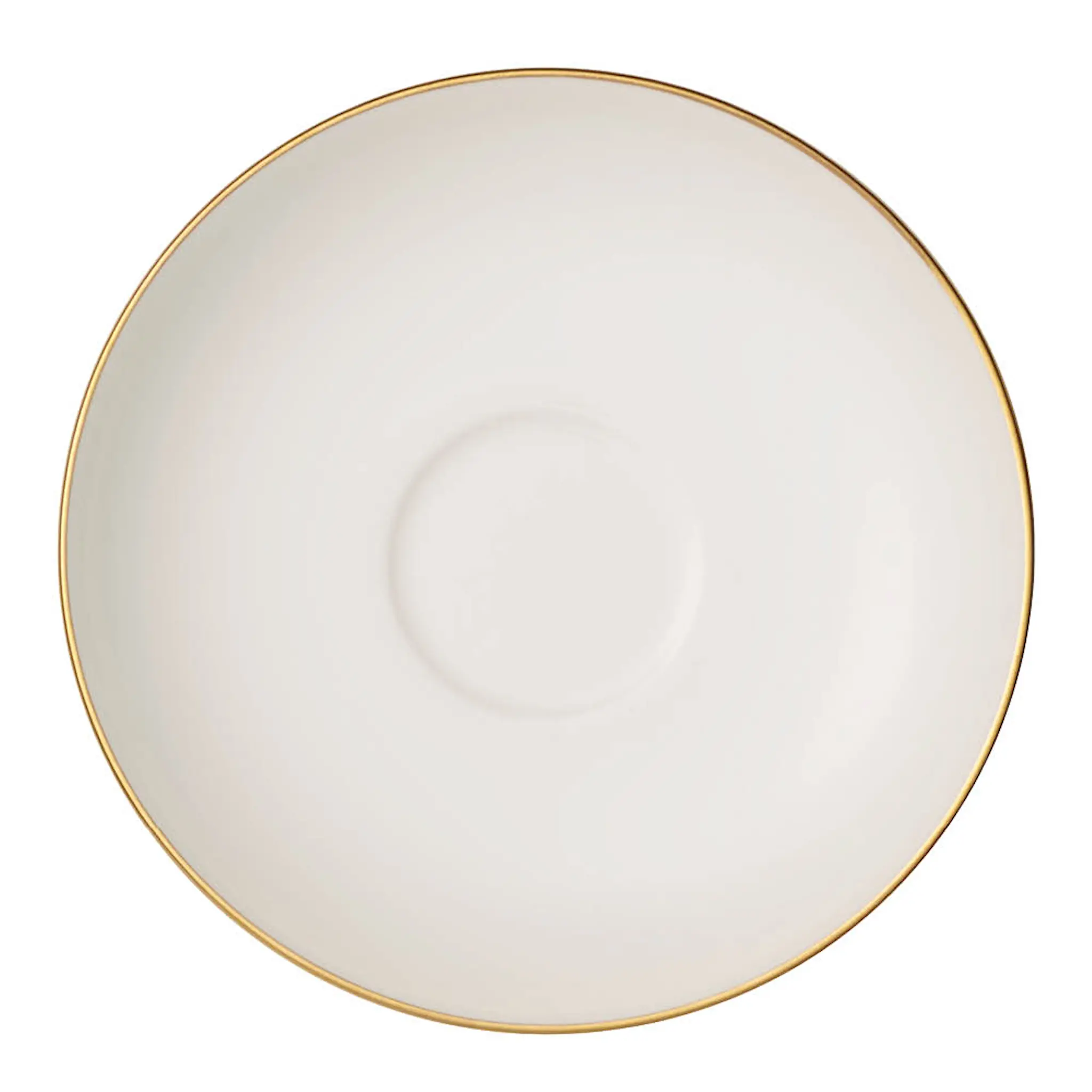 Villeroy & Boch Anmut Gold fat till espressokopp 12 cm vit/guld