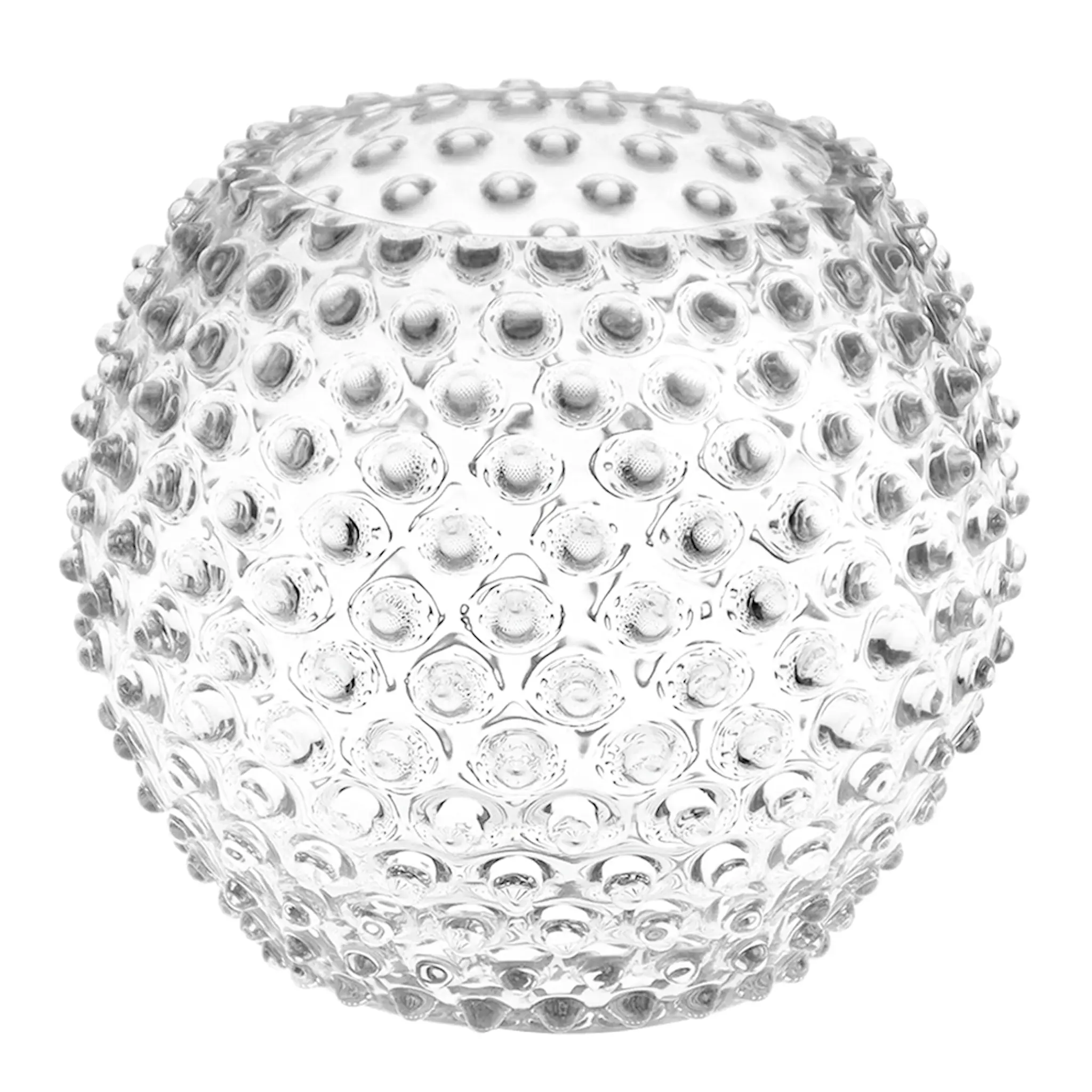 Klimchi Hobnail Vas 18 cm Crystal