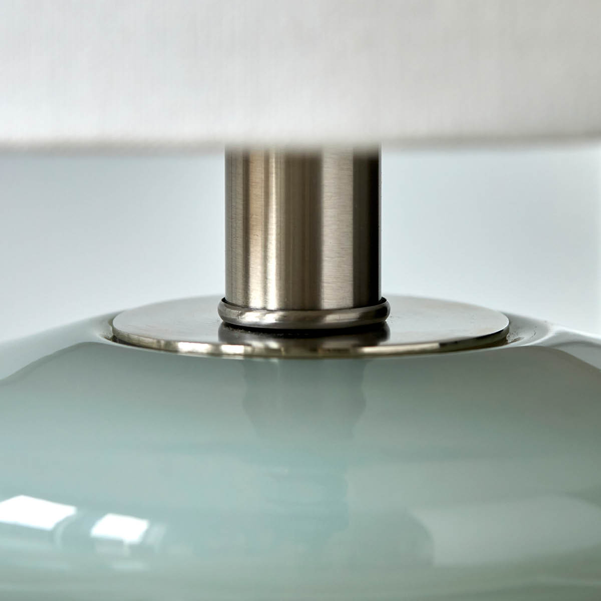 House Doctor Step S Pöytävalaisin 45x25 cm Vaaleansininen/Off-white